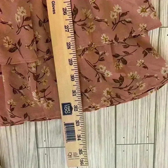 {NWT} WAYF Blush Allover Dress - Picture 5 of 6